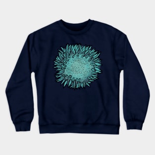 Sea Anenome Blue Crewneck Sweatshirt